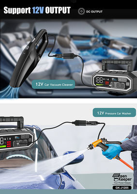 バッテリー ジャンプスターター 24000mAh 移動電源 乗用車 12V スタート装置