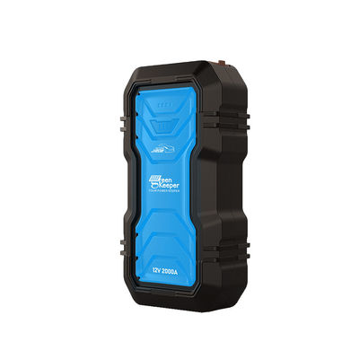 ポータブル バッテリー ジャンプスタート グリーンキーパー 2024 2000A 16000mAh 12V LEDライト付き