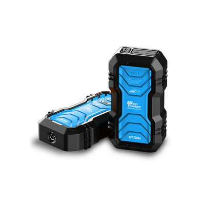 ポータブル バッテリー ジャンプスタート グリーンキーパー 2024 2000A 16000mAh 12V LEDライト付き