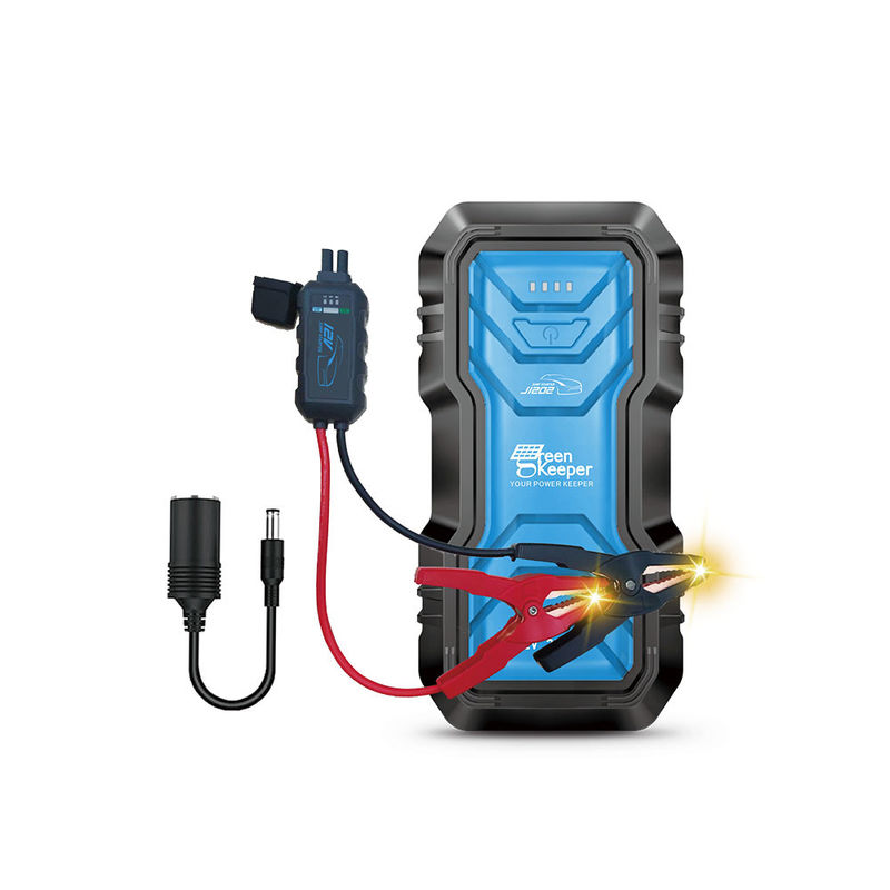 QC 18W 入力 グリーンキーパー ウルトラセーフ スーパーコンデンサター 2000A 電池 ジャンプスターター LEDライト